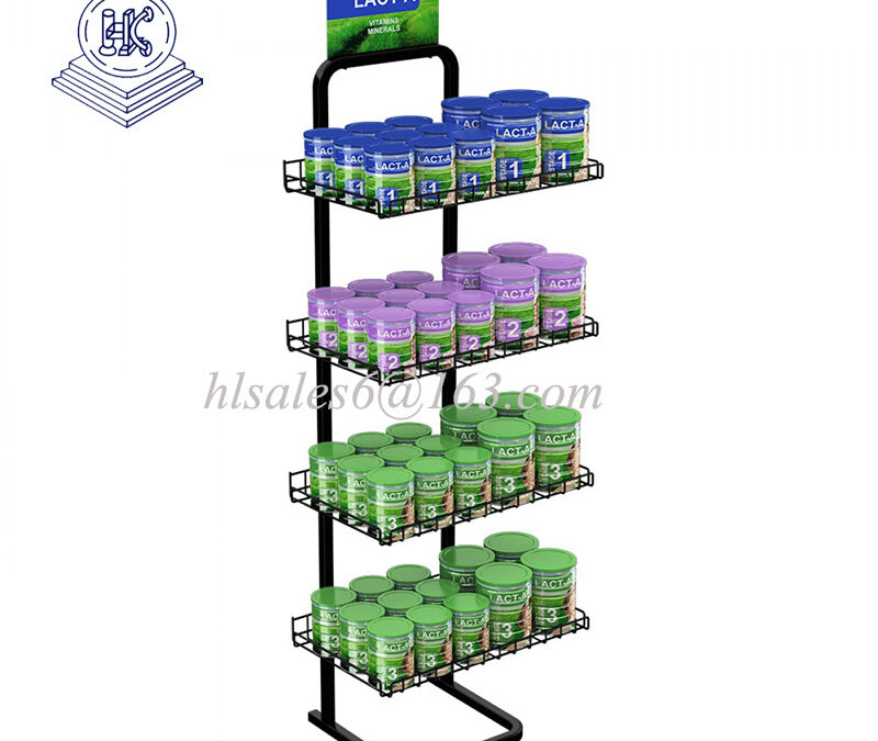 Food and Drink Promotional Display Rack for Snack Retail Displays #2818