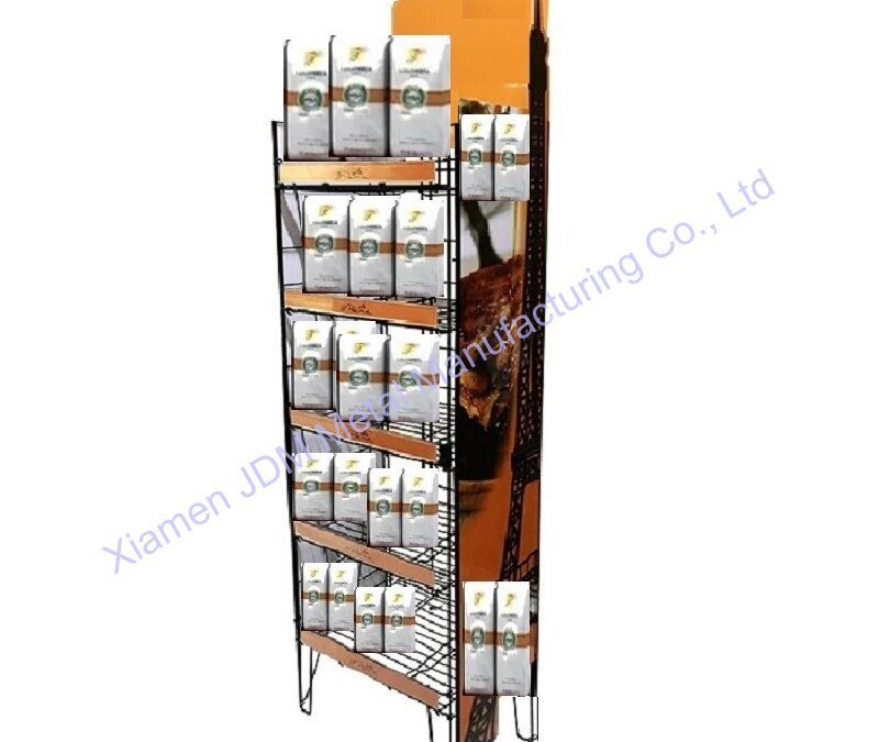 Food and Drink Promotional Display Rack for Snack Retail Displays #3137