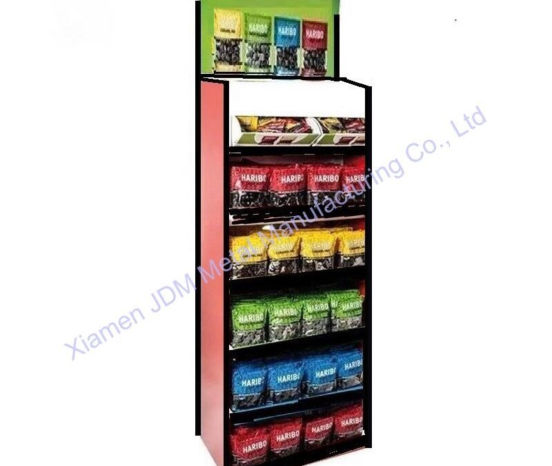 Food and Drink Promotional Display Rack for Snack Retail Displays #3143