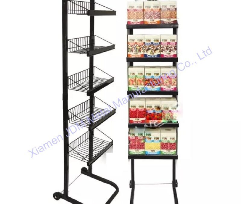 Food and Drink Promotional Display Rack for Snack Retail Displays #3351