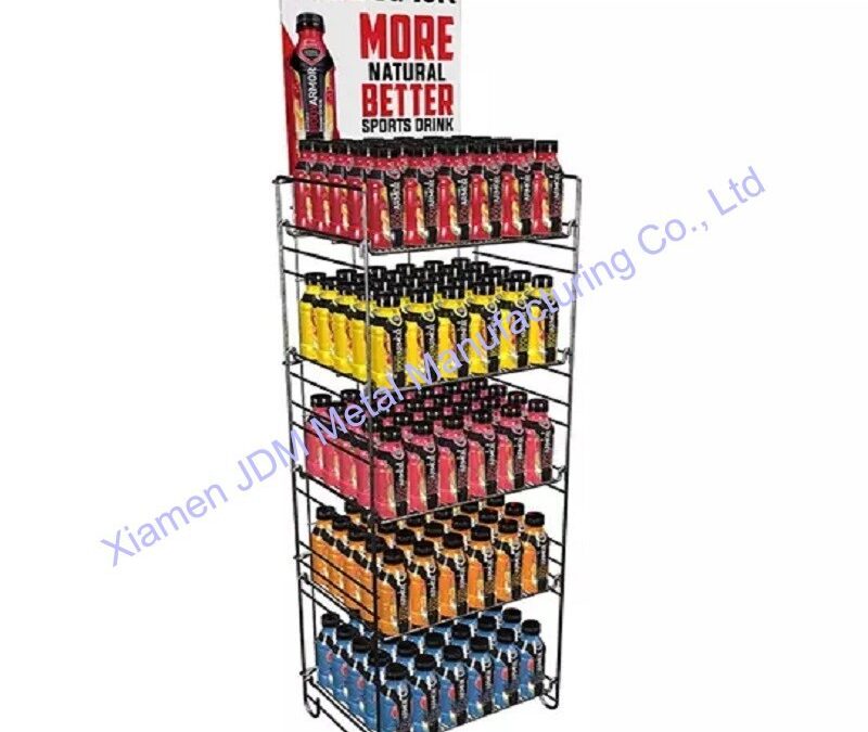 Food and Drink Promotional Display Rack for Snack Retail Displays #3568