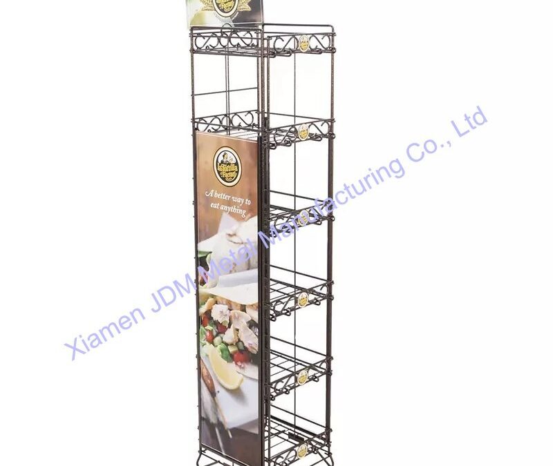 Food and Drink Promotional Display Rack for Snack Retail Displays #3728