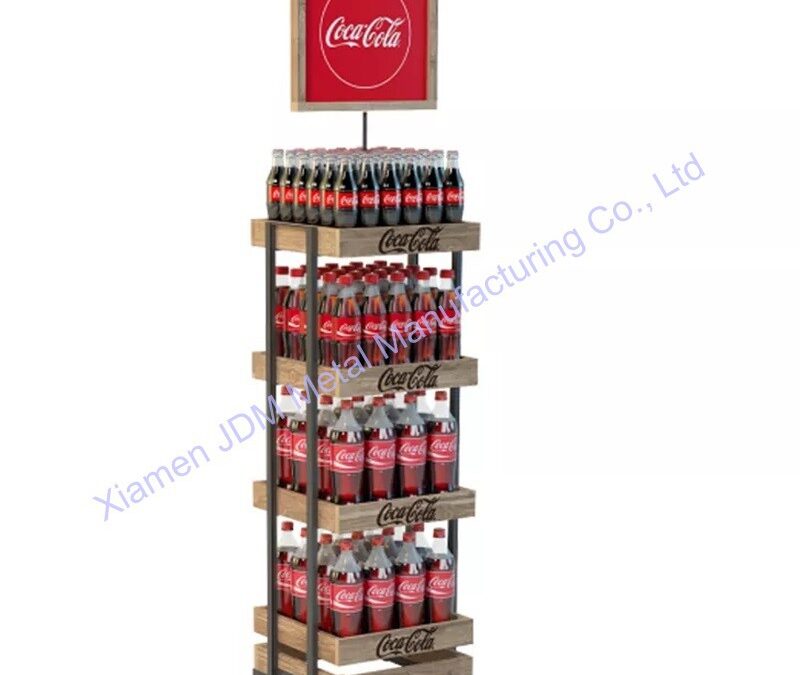 Food and Drink Promotional Display Rack for Snack Retail Displays #3758