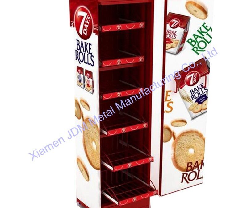 Food and Drink Promotional Display Rack for Snack Retail Displays #3873