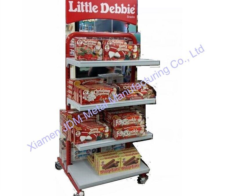 Food and Drink Promotional Display Rack for Snack Retail Displays #3908