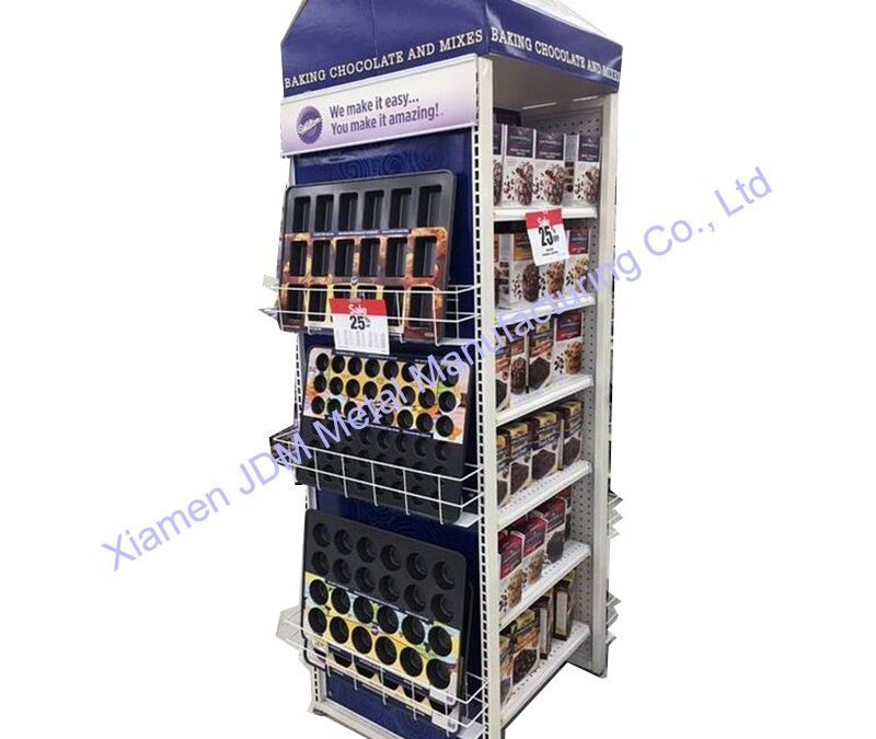 Food and Drink Promotional Display Rack for Snack Retail Displays #3915