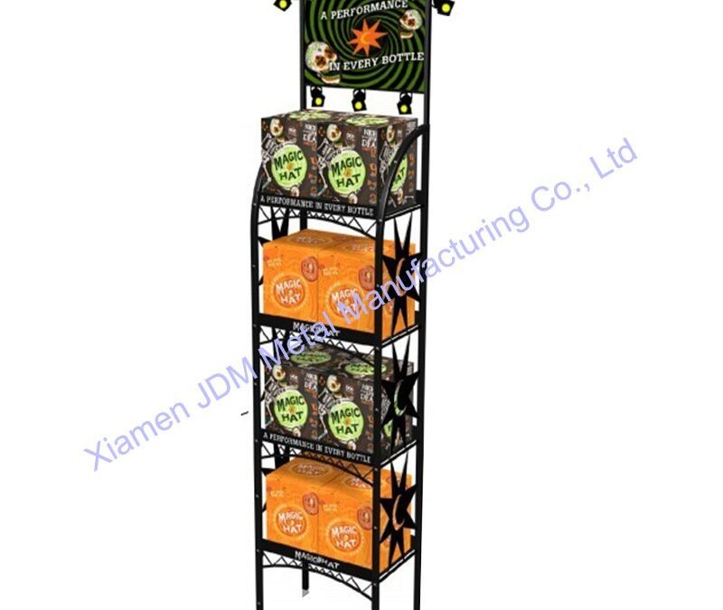 Food and Drink Promotional Display Rack for Snack Retail Displays #3970