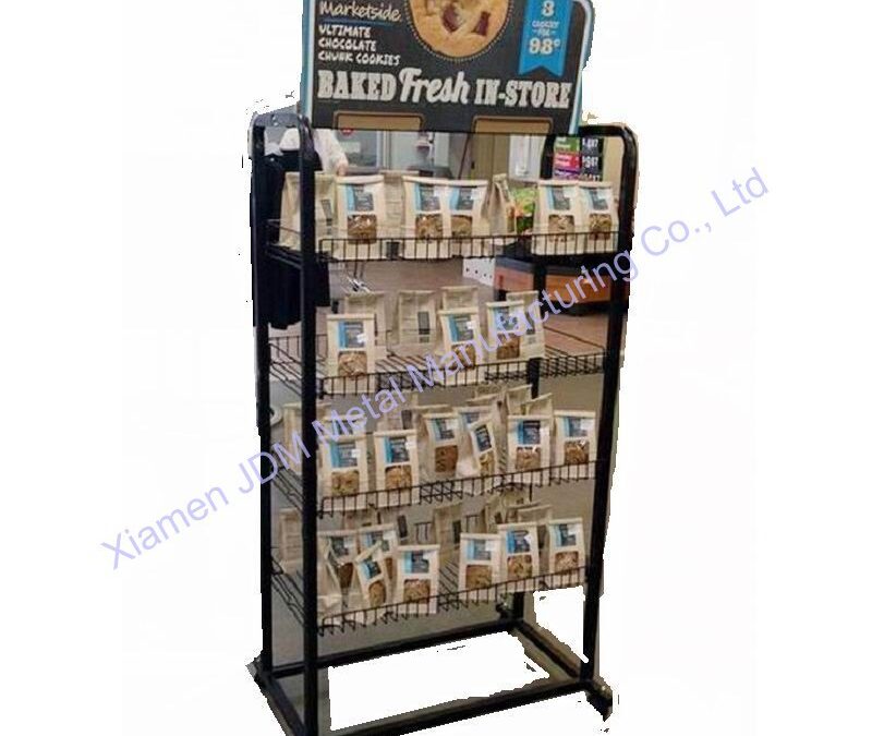 Food and Drink Promotional Display Rack for Snack Retail Displays #3995