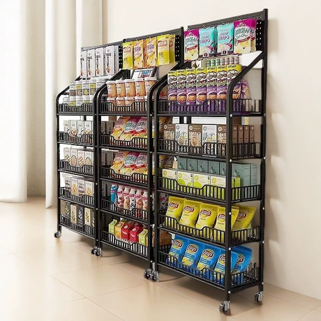 Food and Drink Promotional Rack for Beverage Merchandising #1619
