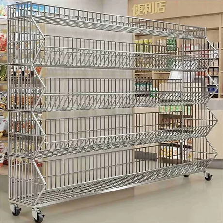 Food and Drink Promotional Rack for Beverage Merchandising #1623