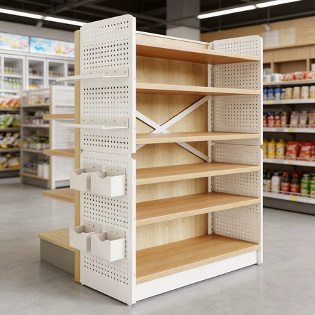 Food and Drink Promotional Rack for Beverage Merchandising #1625