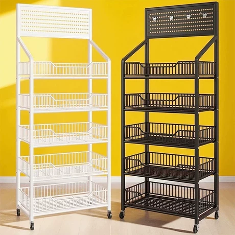 Food and Drink Promotional Rack for Beverage Merchandising #1633