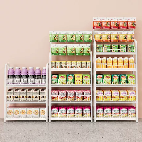 Food and Drink Promotional Rack for Beverage Merchandising #1647