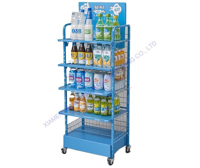 Metal Retail Shelving Rack #2956