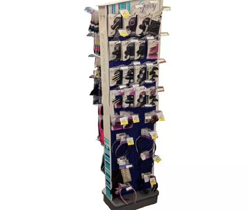 Nail Polish Retail Display Fixture for Snack Retail Displays #3295