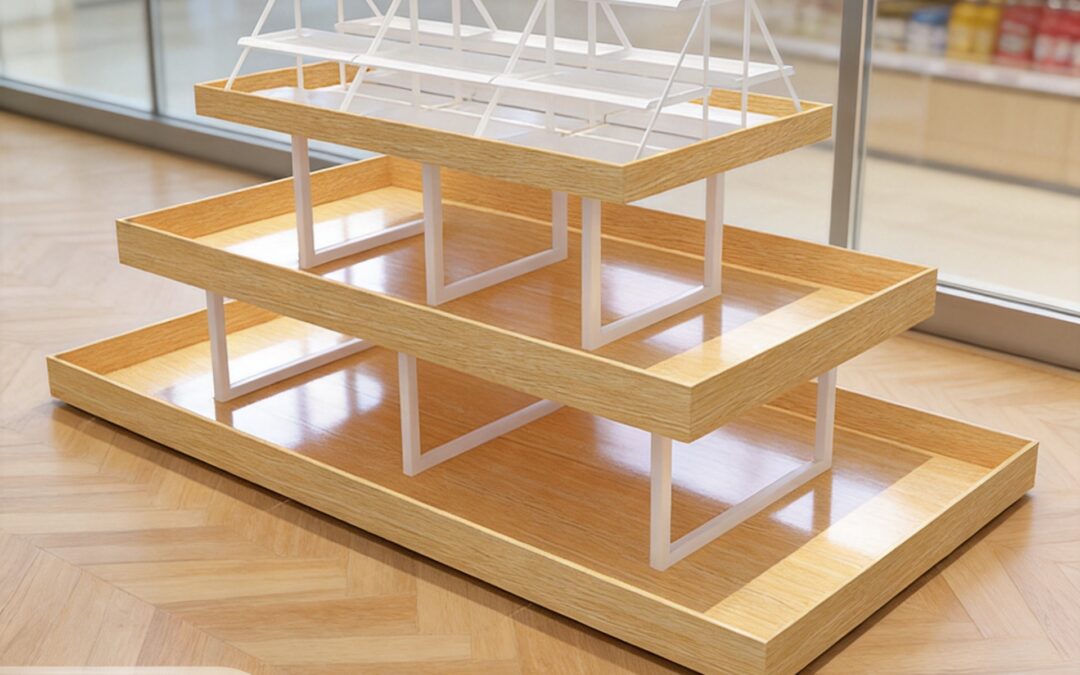 Office Supply Retail Display Stand for Beauty Shops #4835