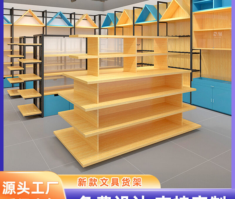 Office Supply Retail Display Stand for Stationery Stores #4817
