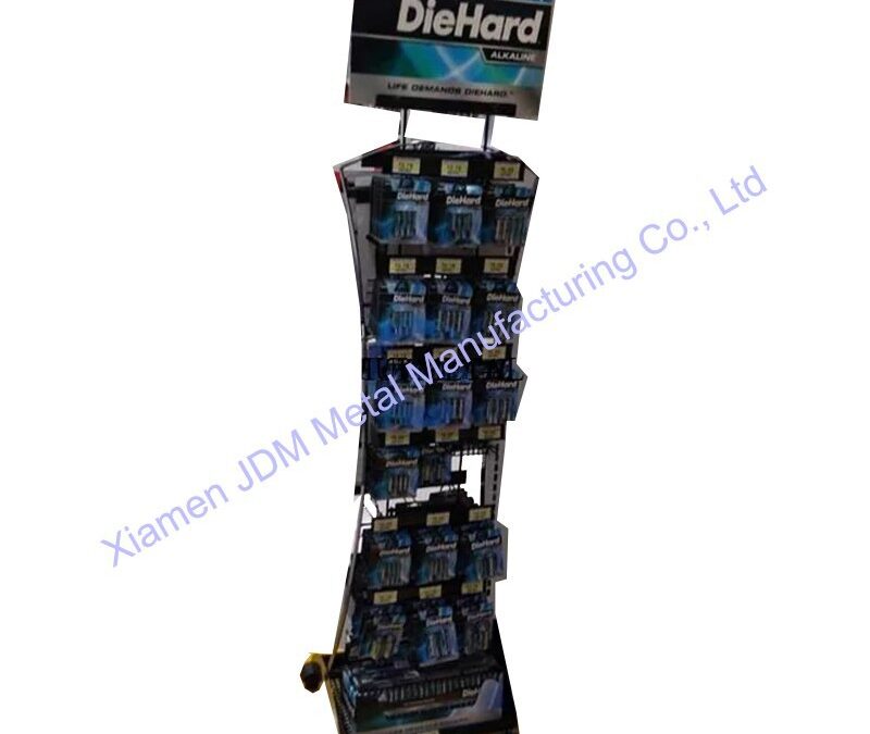 Pegboard Hook Display Rack for Hardware Retail Displays #3674