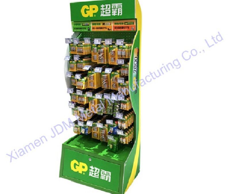 Pegboard Hook Display Rack for Hardware Retail Displays #4462