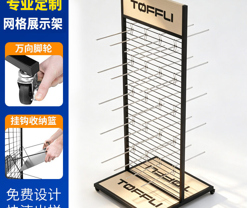 Pegboard Hook Display Rack for Stationery Stores #2699
