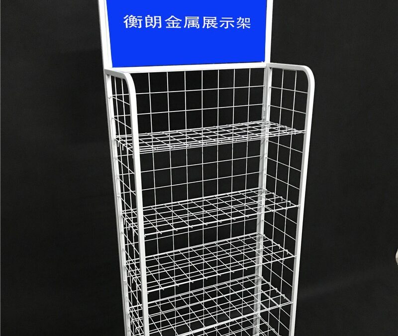 Pegboard Hook Display Rack for Stationery Stores #2823