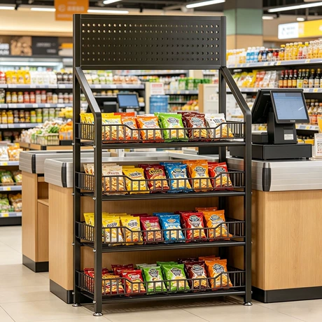 Retail Beverage Merchandising Stand for Beverage Merchandising #1635