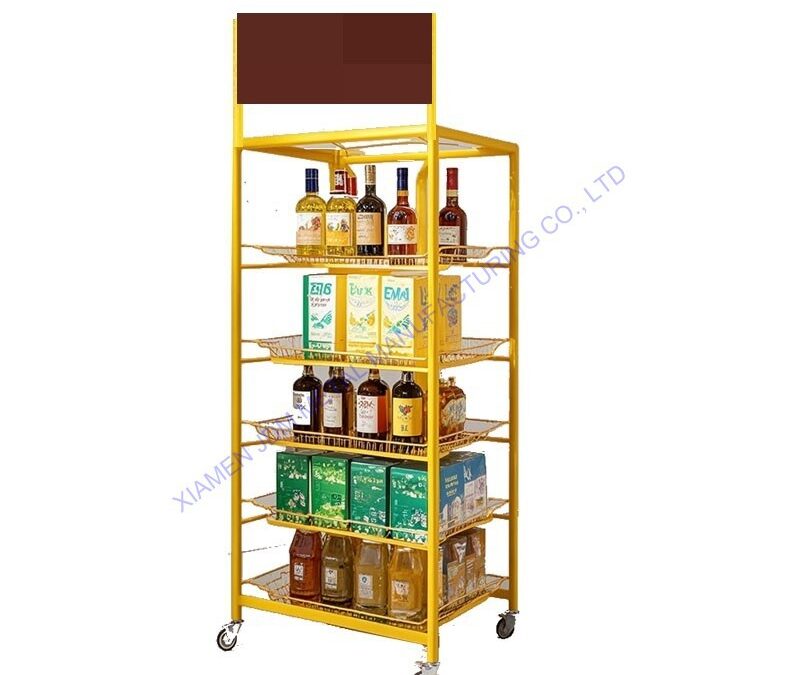 Retail Beverage Merchandising Stand for Beverage Merchandising #2953