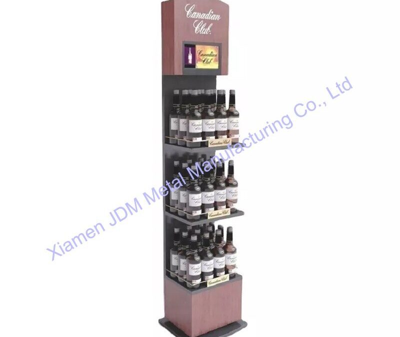 Retail Beverage Merchandising Stand for Beverage Merchandising #3633