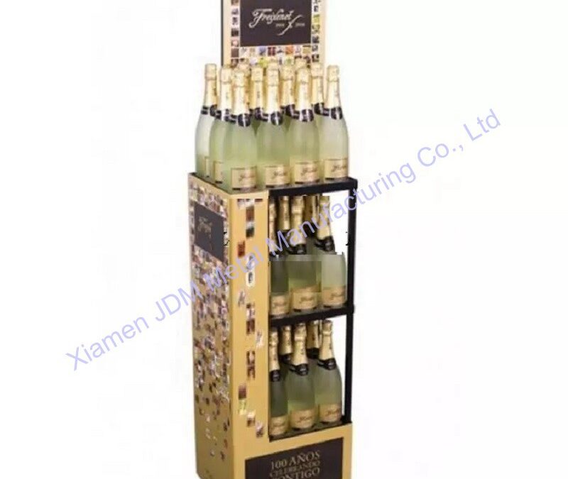 Retail Beverage Merchandising Stand for Beverage Merchandising #3828