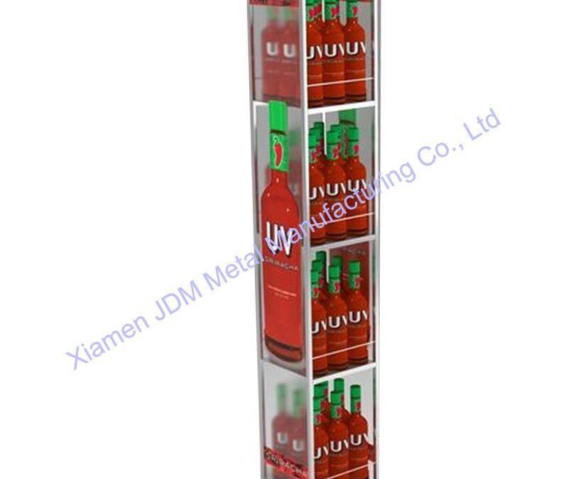 Retail Beverage Merchandising Stand for Beverage Merchandising #3841