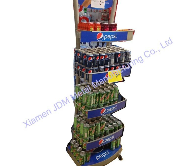 Retail Beverage Merchandising Stand for Beverage Merchandising #3845