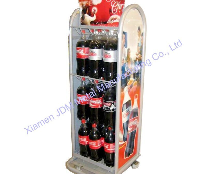 Retail Beverage Merchandising Stand for Beverage Merchandising #3846
