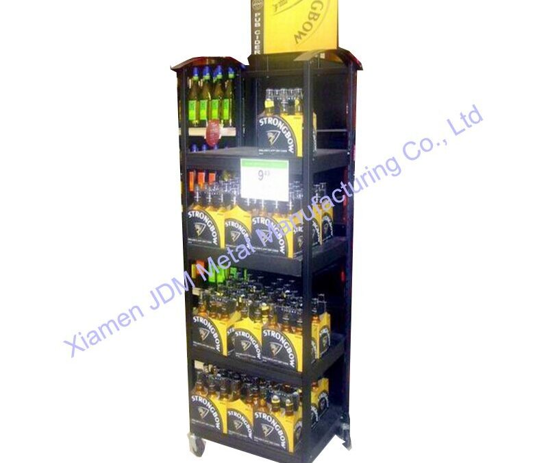 Retail Beverage Merchandising Stand for Beverage Merchandising #3858