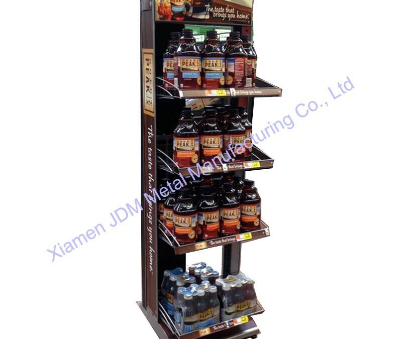Retail Beverage Merchandising Stand for Beverage Merchandising #3893