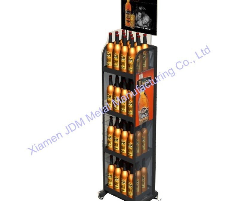 Retail Beverage Merchandising Stand for Beverage Merchandising #3898