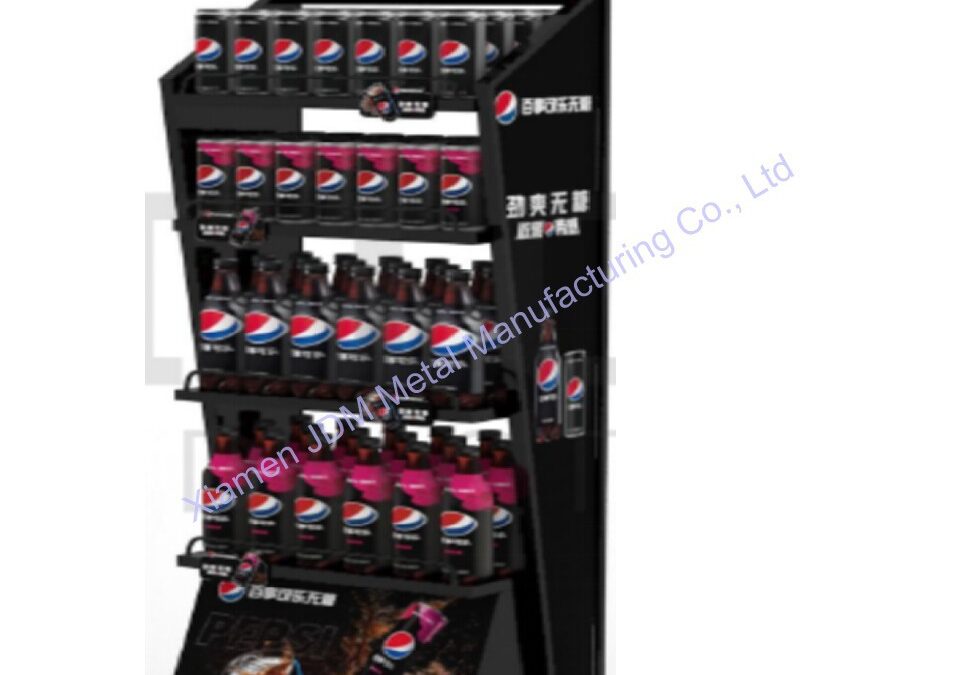 Retail Beverage Merchandising Stand for Beverage Merchandising #4213