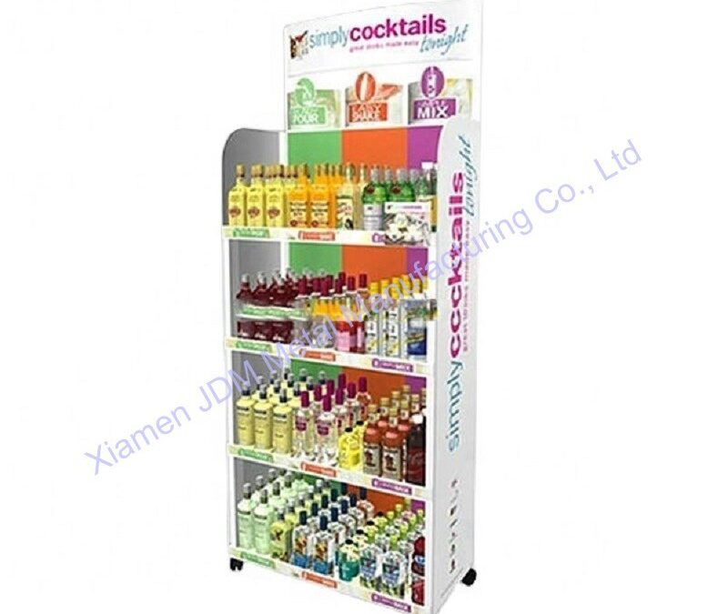 Retail Beverage Merchandising Stand for Beverage Merchandising #4392