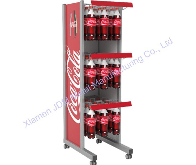 Retail Beverage Merchandising Stand for Beverage Merchandising #4394