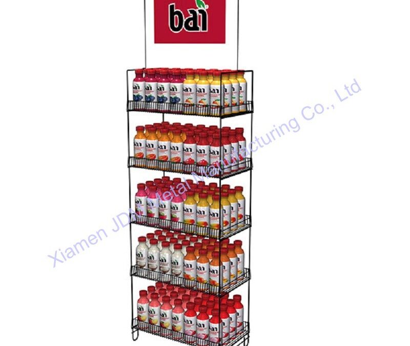 Retail Beverage Merchandising Stand for Beverage Merchandising #4490