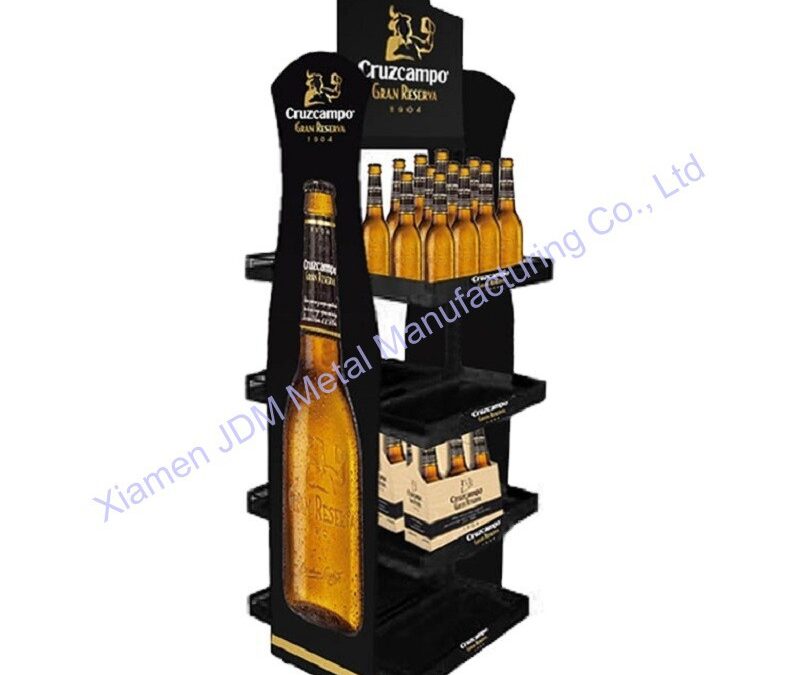Retail Beverage Merchandising Stand for Beverage Merchandising #4571