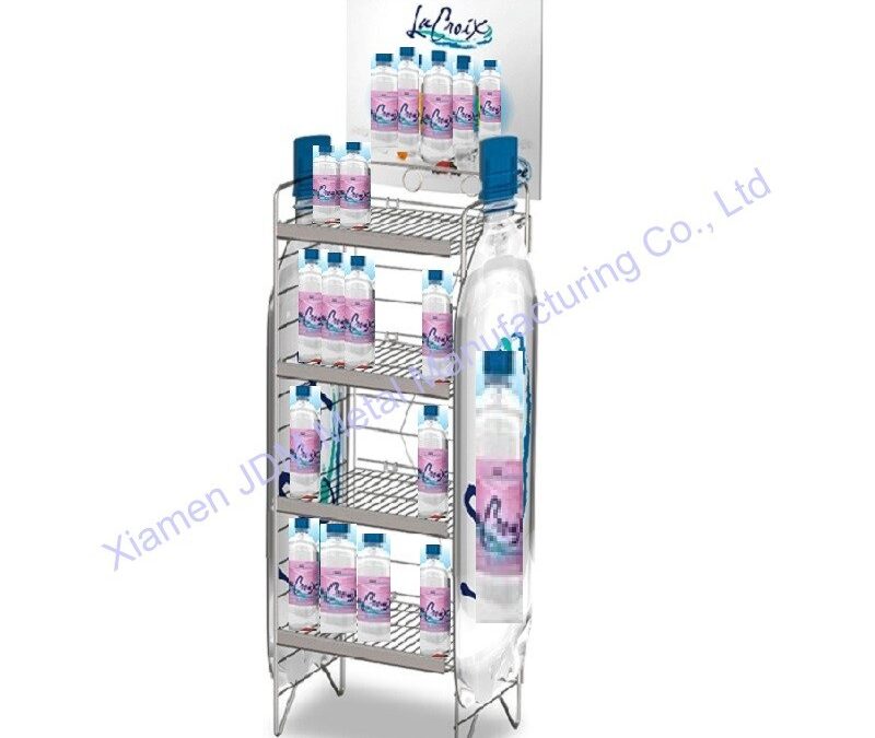Retail Beverage Merchandising Stand for Snack Retail Displays #3094
