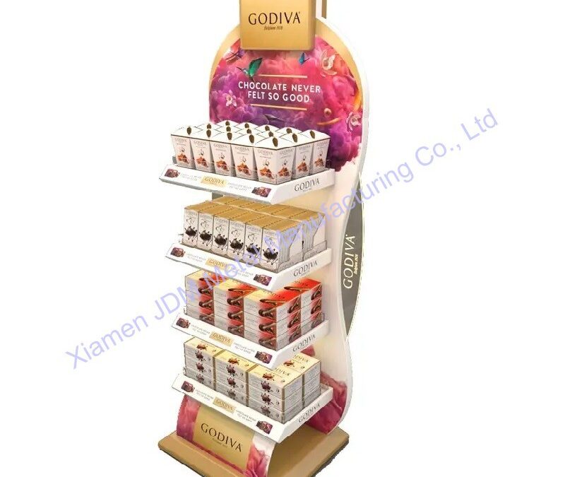 Retail Beverage Merchandising Stand for Snack Retail Displays #3176
