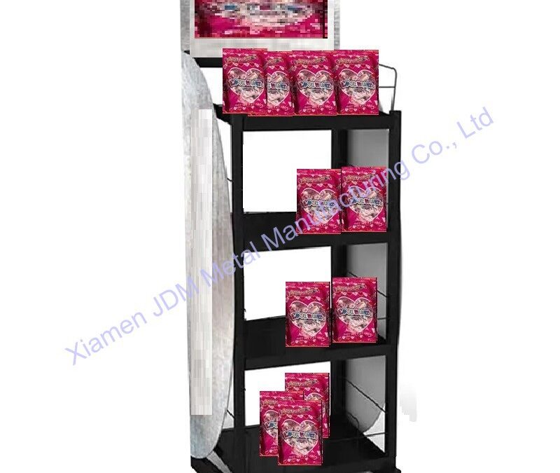 Retail Beverage Merchandising Stand for Snack Retail Displays #3189