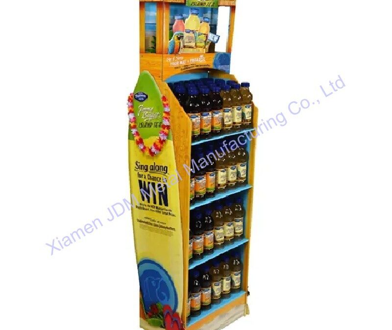 Retail Beverage Merchandising Stand for Snack Retail Displays #3207