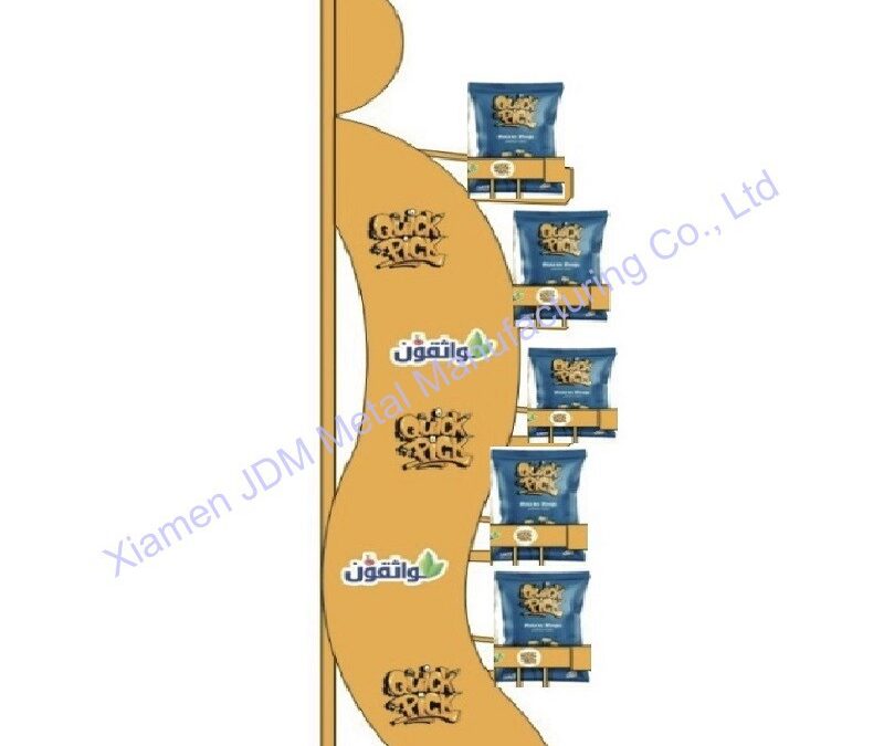 Retail Beverage Merchandising Stand for Snack Retail Displays #3227
