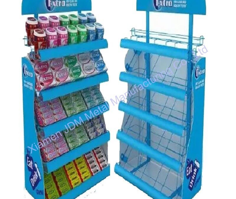 Retail Beverage Merchandising Stand for Snack Retail Displays #3300
