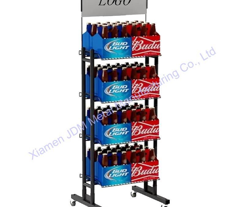 Retail Beverage Merchandising Stand for Snack Retail Displays #3311