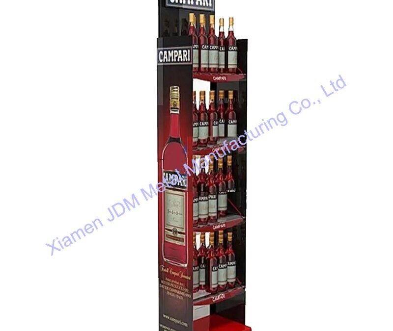 Retail Beverage Merchandising Stand for Snack Retail Displays #3702