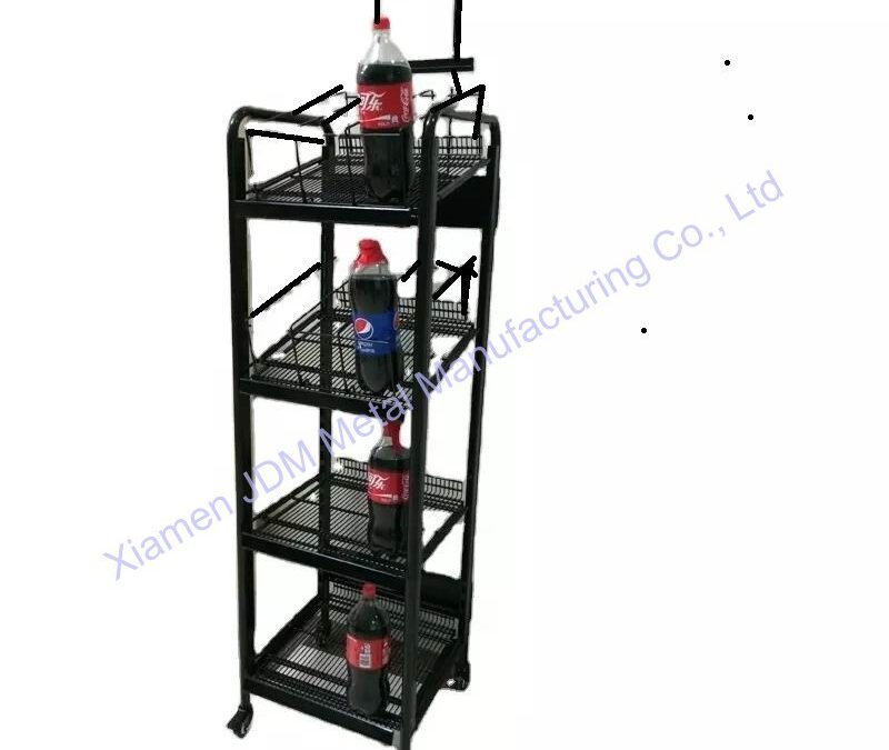 Retail Beverage Merchandising Stand for Snack Retail Displays #3806