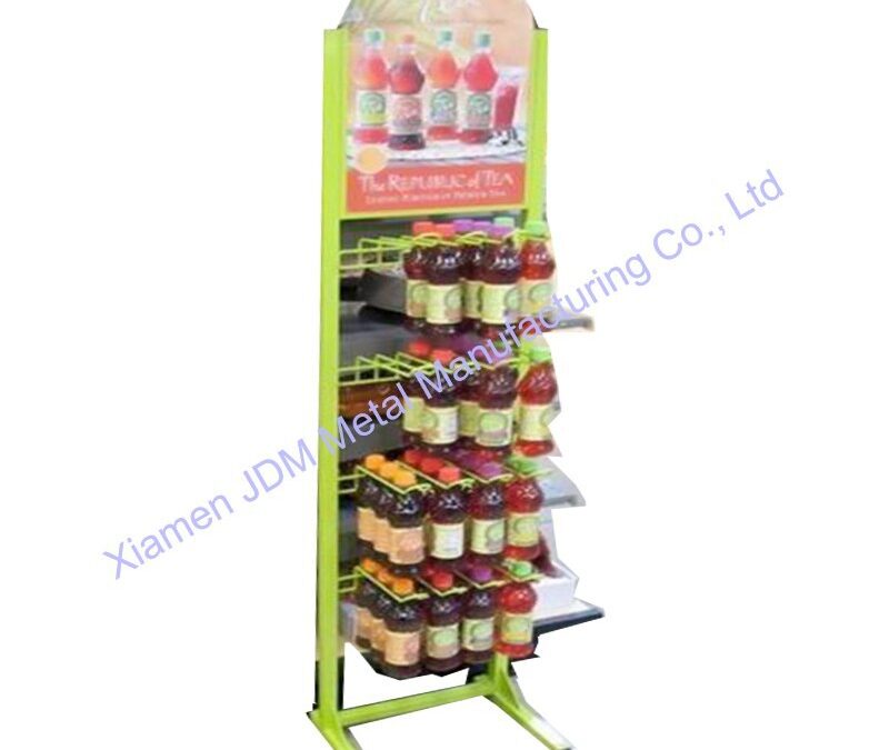Retail Beverage Merchandising Stand for Snack Retail Displays #3820